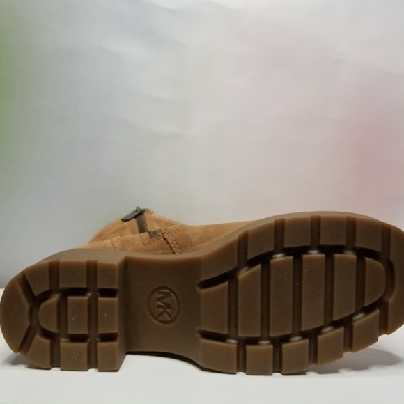 MICHAEL Kors women's Leather Perry Bootie Size 10 Luggage NWT - Picture 6 of 7